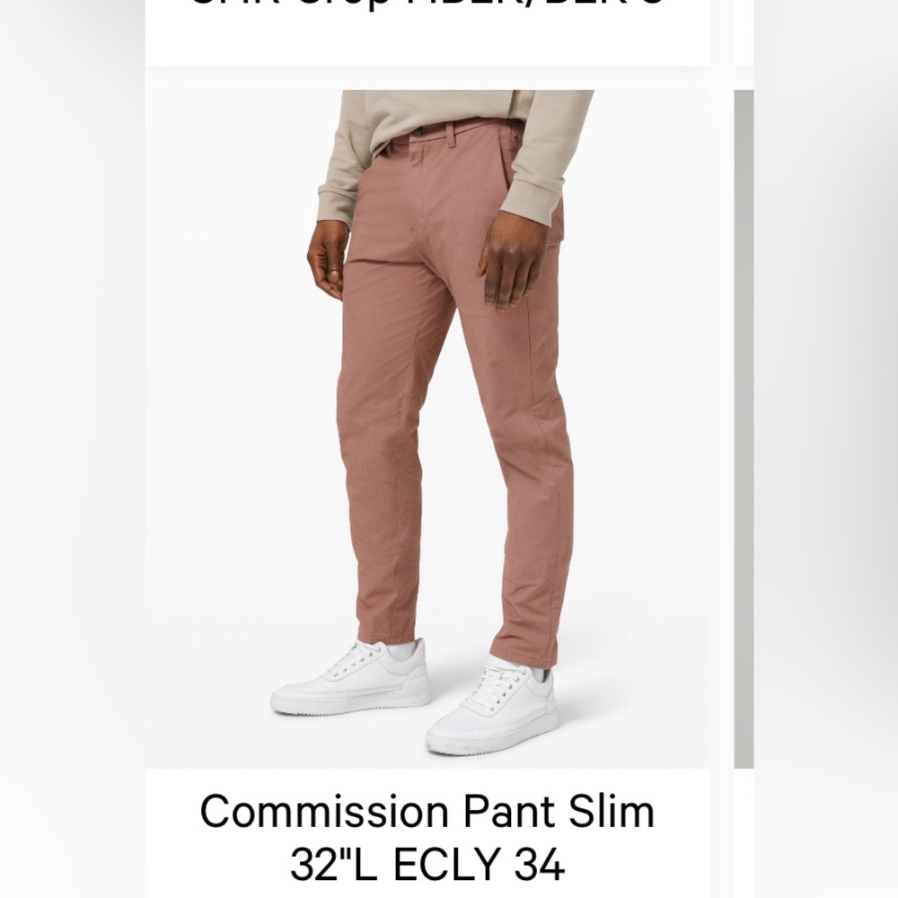 Men's Pink Pants